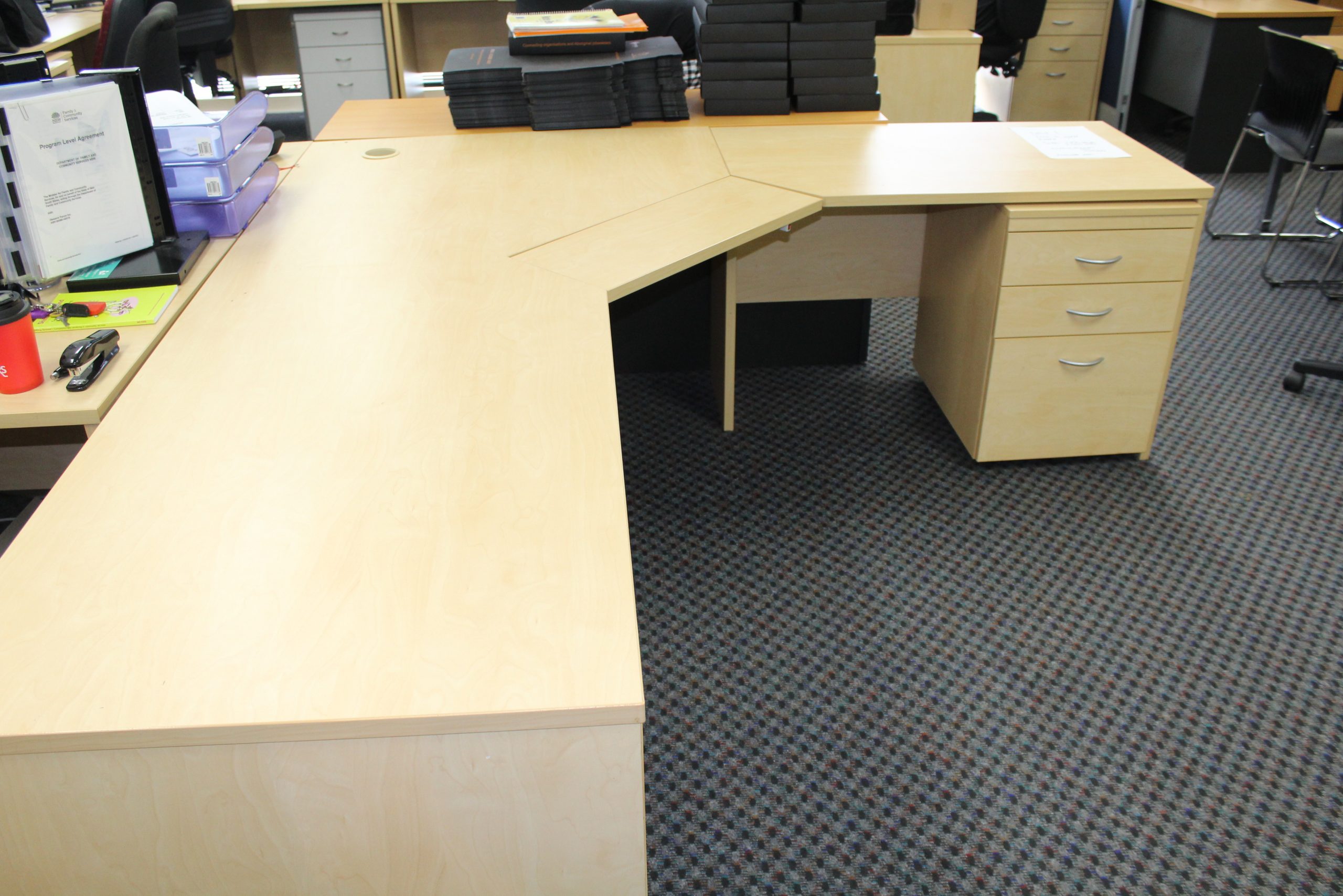 Excess office desks – free to a good home